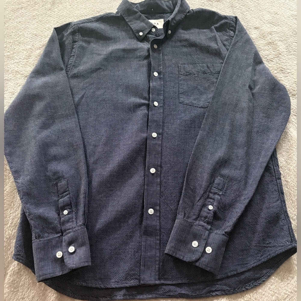 Lisboa Men's Navy Blue Shirt (XL)